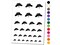 Solid Berries Berry Branch Temporary Tattoo Water Resistant Fake Body Art Set Collection